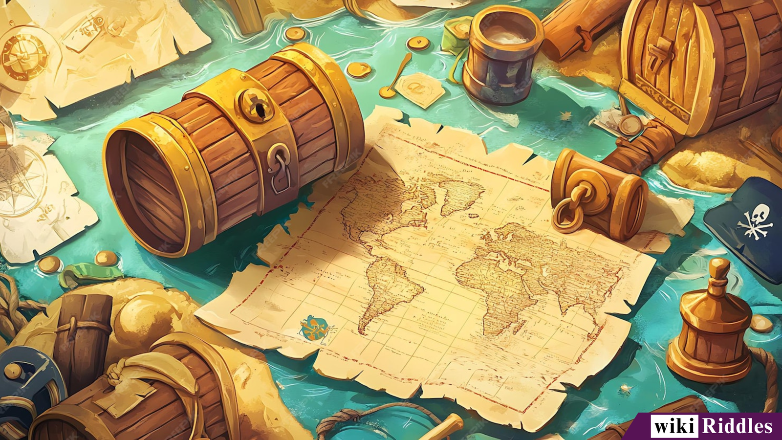 250+ Fun "Treasure Map Riddles" with Answers