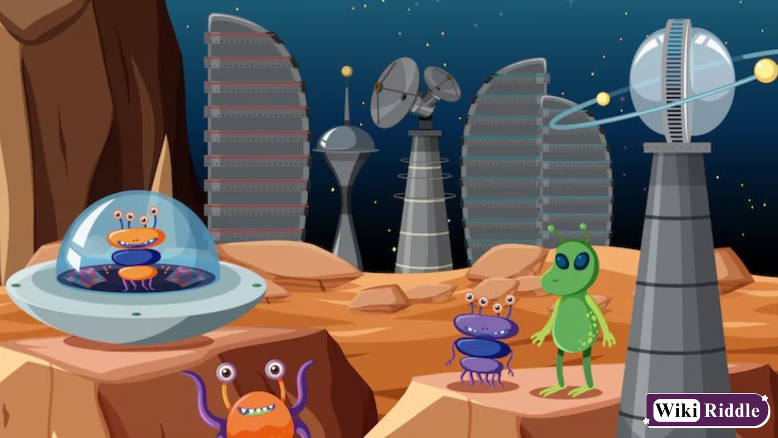 250+ Tricky "Alien World Riddles" with Answers